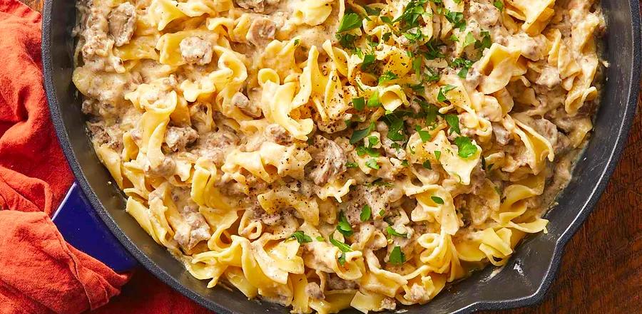 Simple and Tasty Hamburger Stroganoff