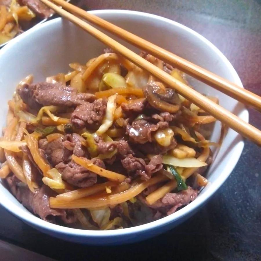 Sukiyaki Stir-Fry