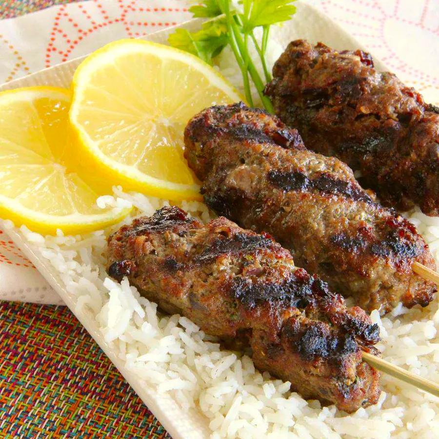 Greek Souzoukaklia Skewers