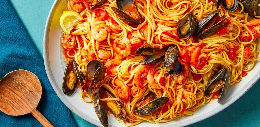 Seafood Marinara Pasta Recipe