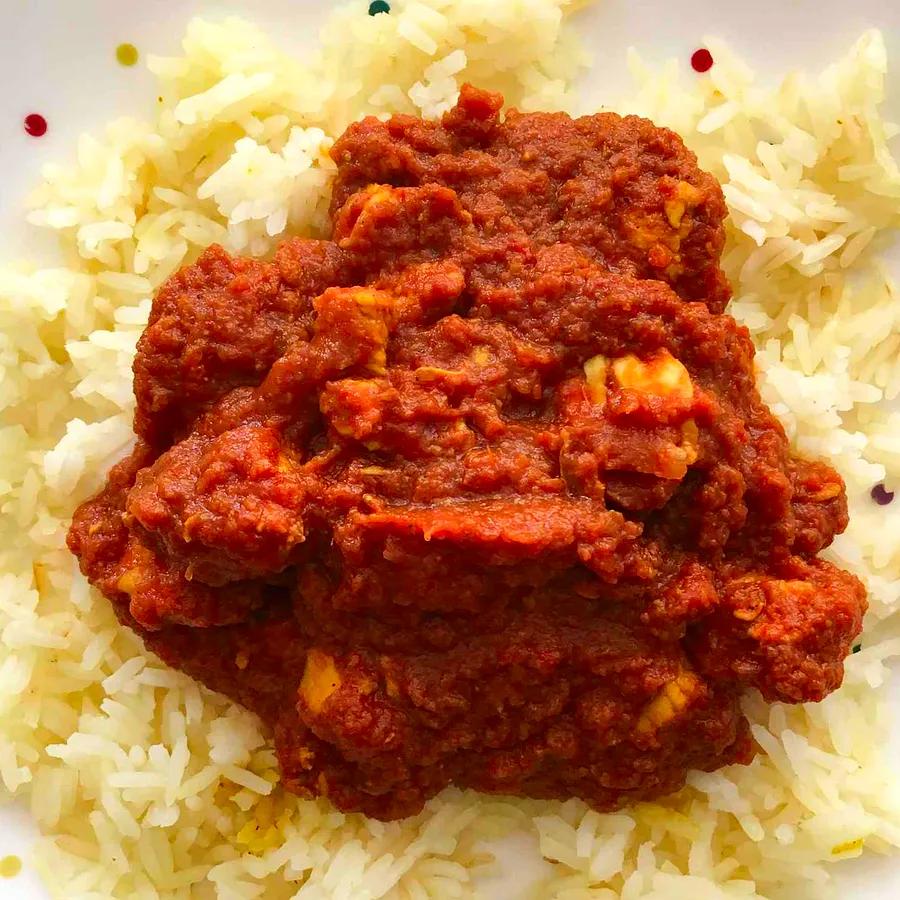 Tomato Chicken with Indian Spices