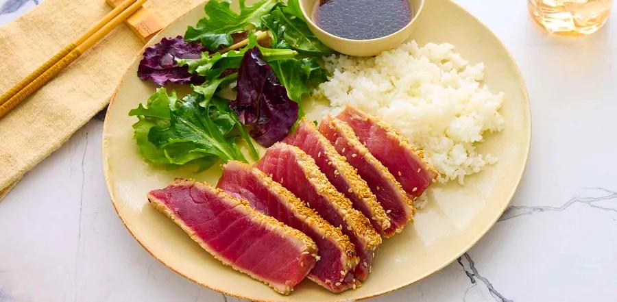 Sesame-Crusted Seared Tuna