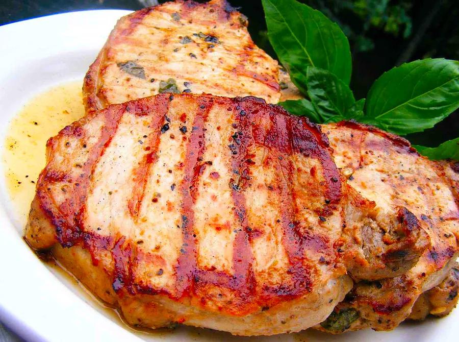 Chesapeake Bay Grilled Pork Chops