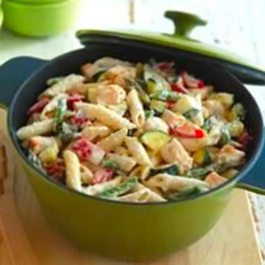 Decadent PHILADELPHIA® Pasta Primavera