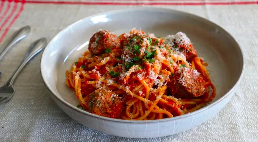 Spaghetti with Italian Sausage