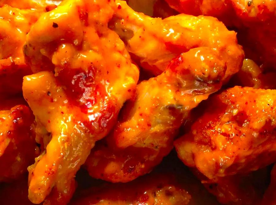 A Lighter Version of Classic Buffalo Chicken Wings