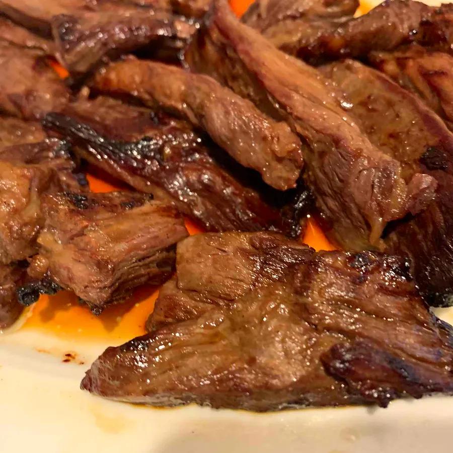 Grilled Teriyaki Skirt Steak