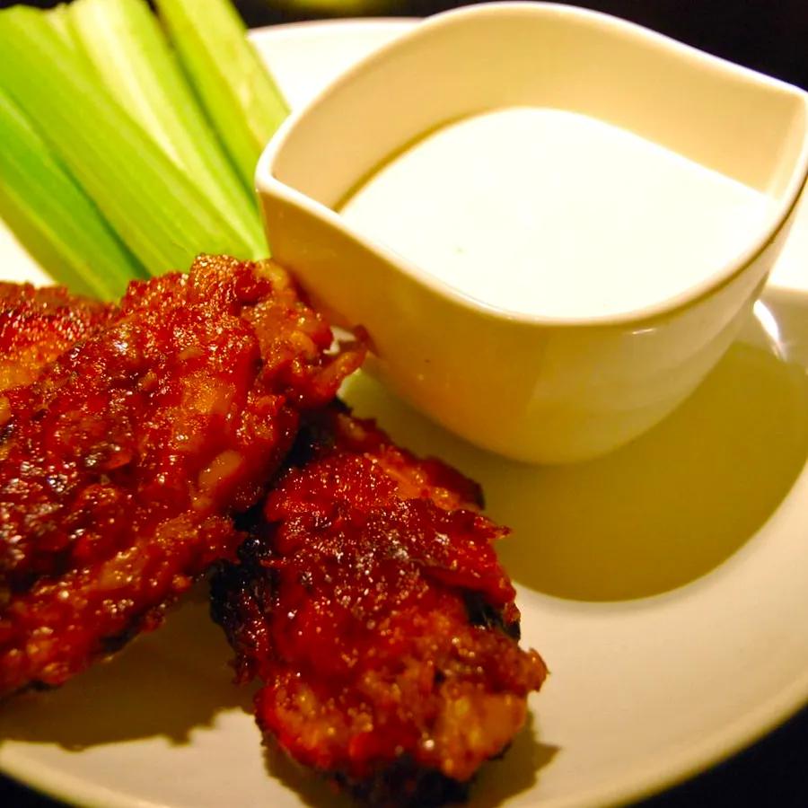 Sweet and Spicy Ginger Chicken Wings