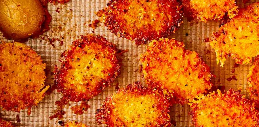 TikTok-Inspired Parmesan-Crusted Roasted Potatoes