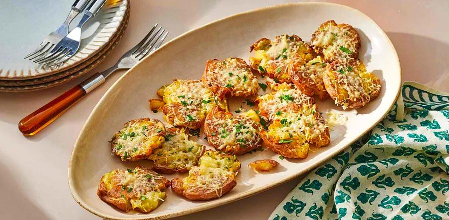 Crispy Smashed Potatoes