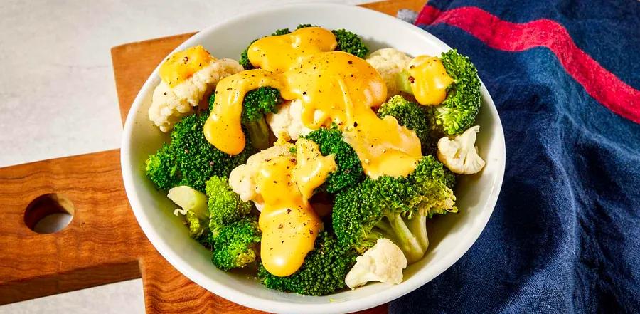 Creamy Cheese Sauce for Broccoli and Cauliflower