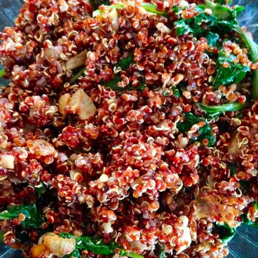 Kale and Quinoa with a Bold Creole Twist