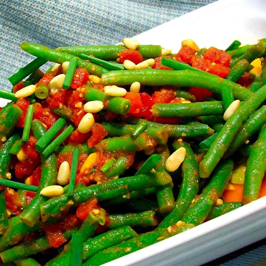 Spanish Green Beans with Tomatoes