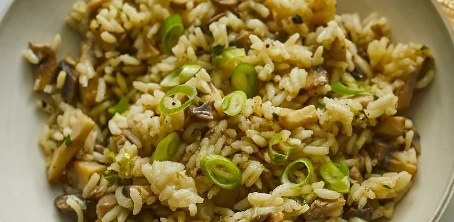 Mushroom Rice Dish