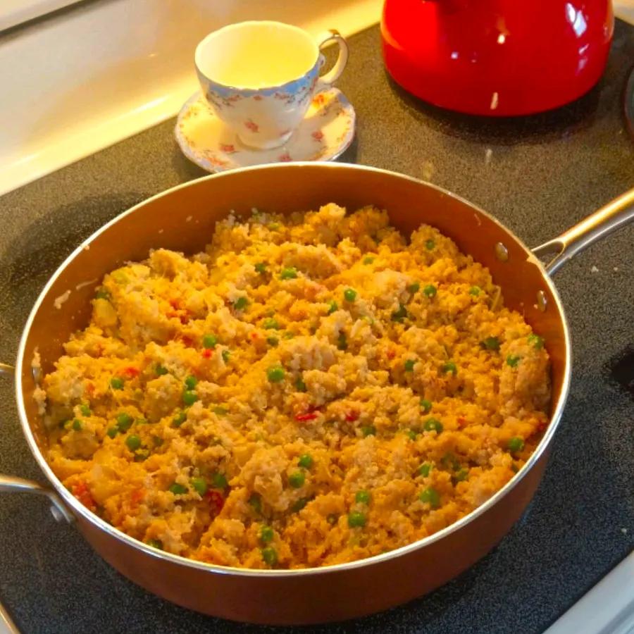 Quinoa with Peas and Parmesan