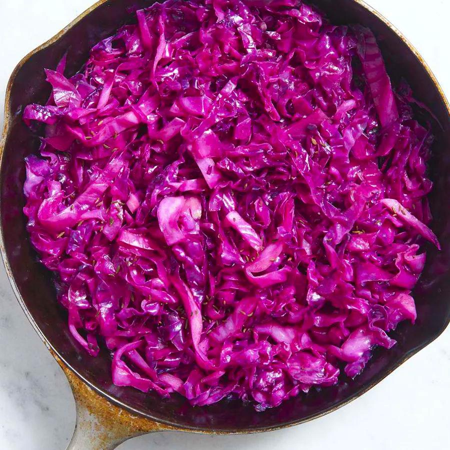 Chef John's Red Wine Braised Cabbage