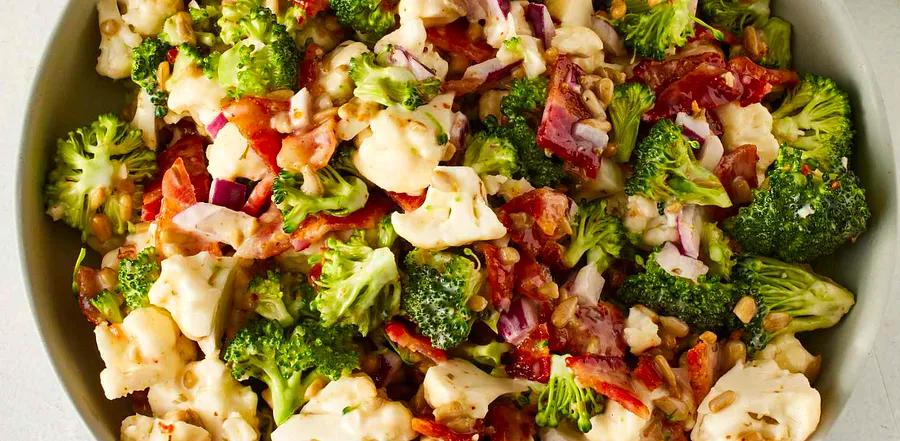 Barb's Broccoli-Cauliflower Salad