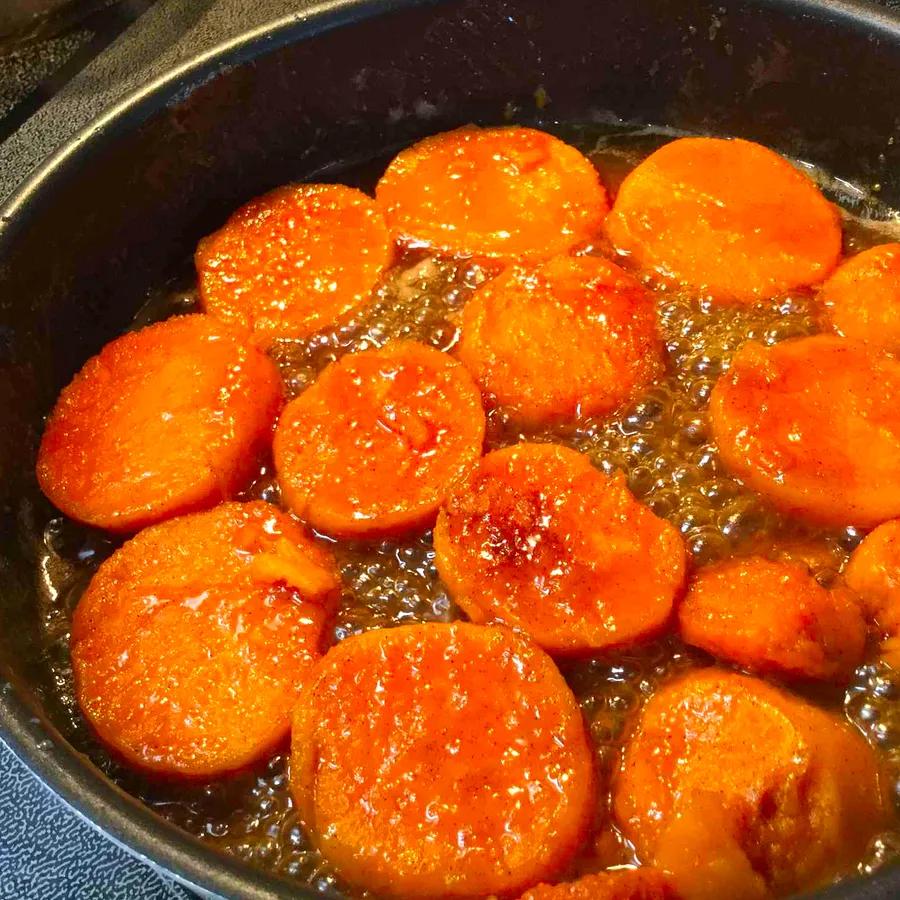 Pan-Seared Candied Sweet Potatoes