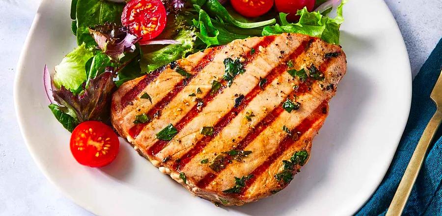 Grilled Marinated Tuna Steaks