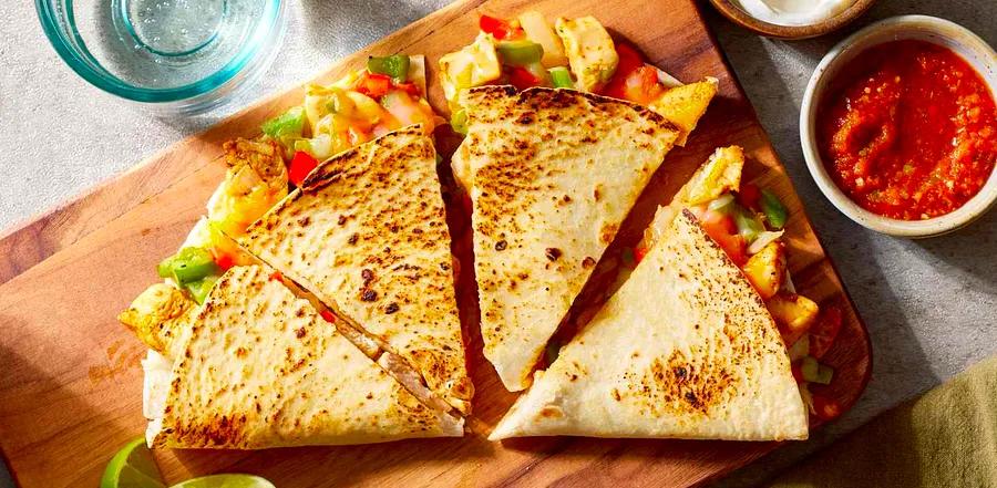 Savory Chicken Quesadillas