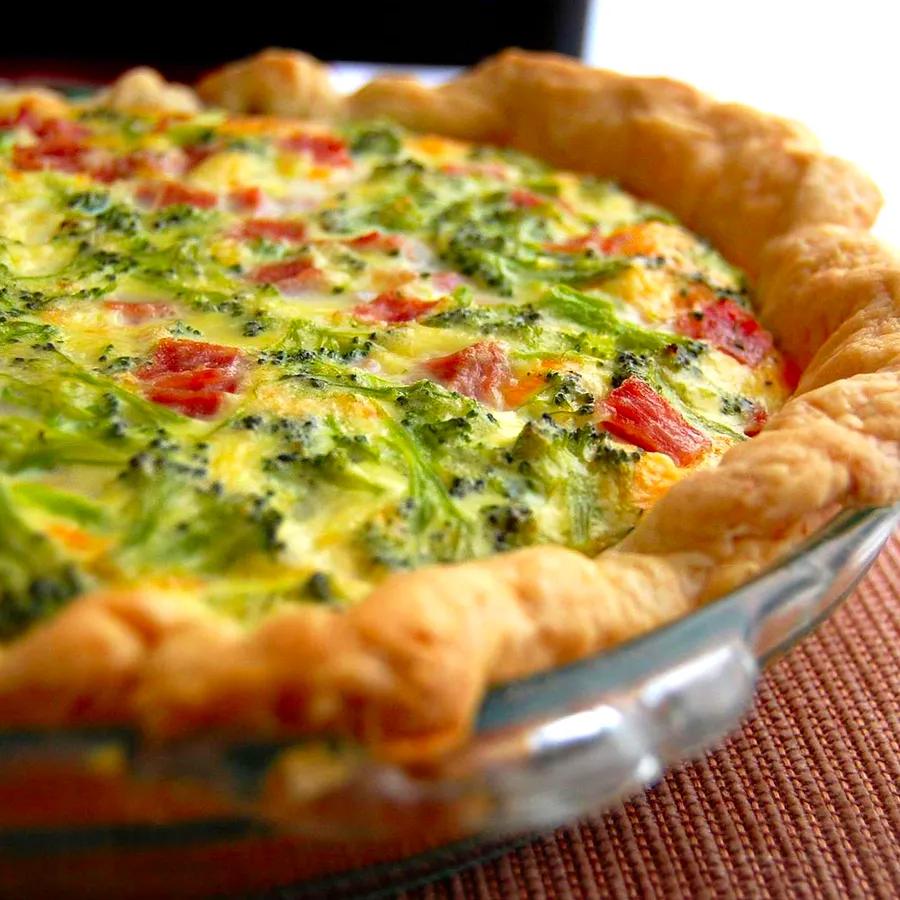 Ham and Cheese Quiche