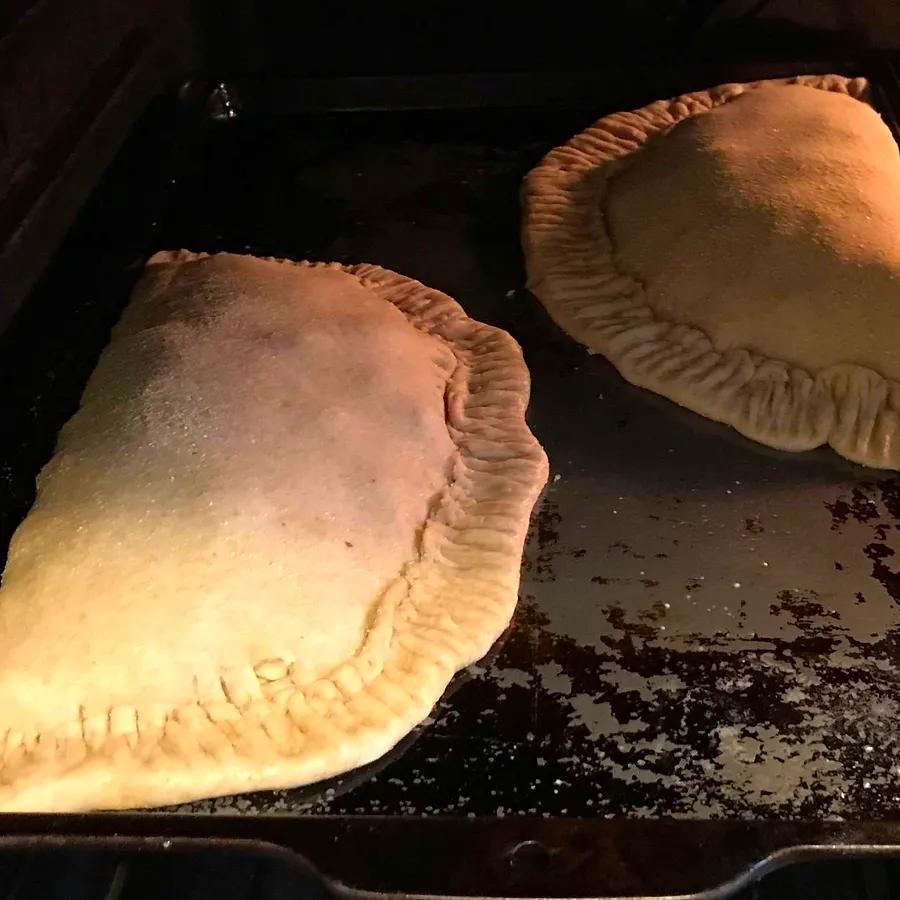 Sausage, Spinach, and Ricotta Stuffed Calzone