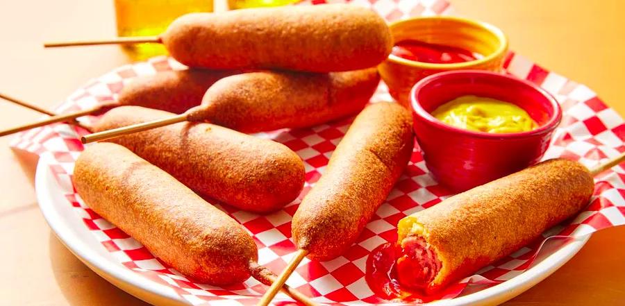 Homemade Corn Dog Delight