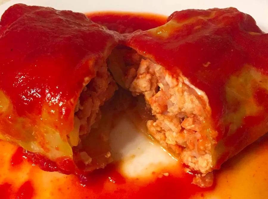 Turkey Stuffed Cabbage Rolls