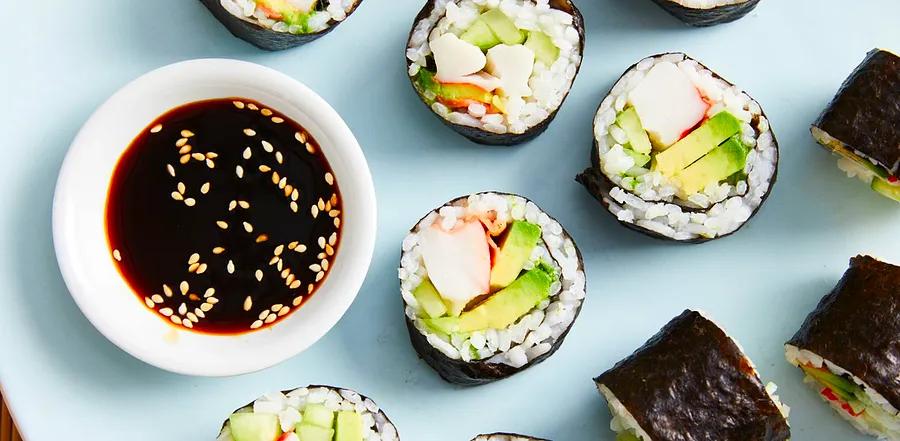 Homemade Sushi Rolls