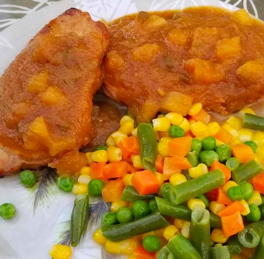 Grilled Tropical Pork Chops Recipe