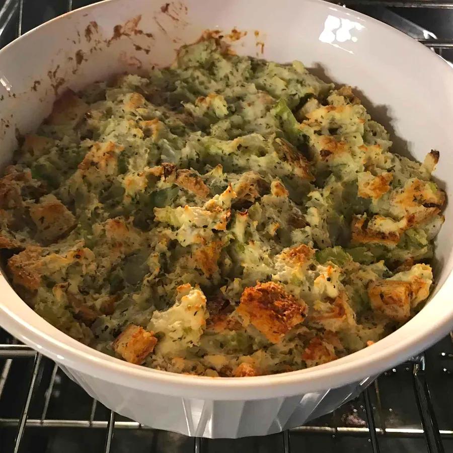 Grandma's Classic New Brunswick-Style Potato Stuffing