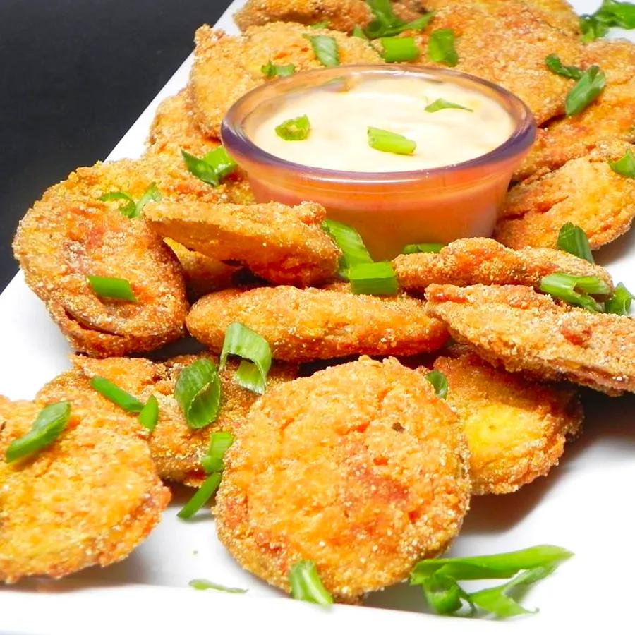 Crispy Southern Fried Green Tomatoes