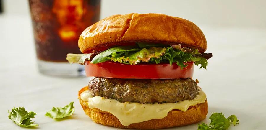 Grilled Lamb Burgers