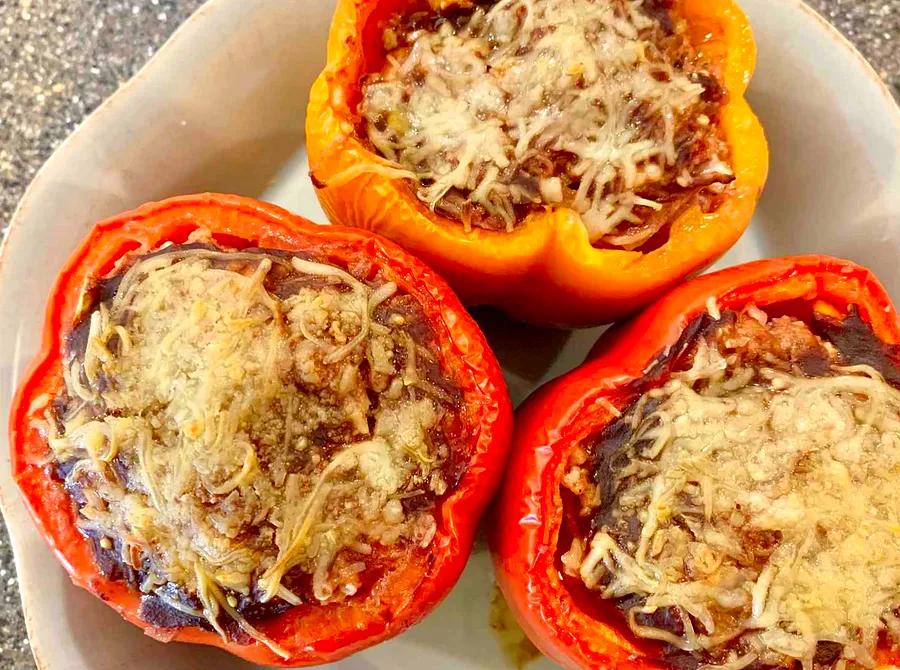 Di's Delicious Stuffed Green Peppers