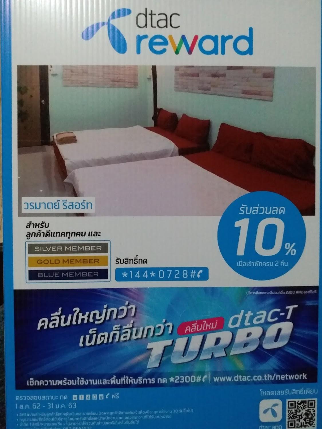 Cover Image for โรงแรม วรมาตย์รีสอร์ท
