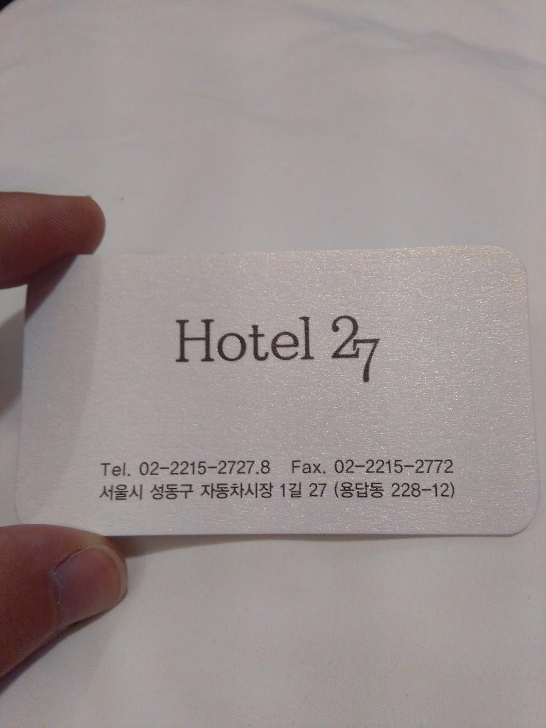 Cover Image for Hotel27 Dongdaemun
