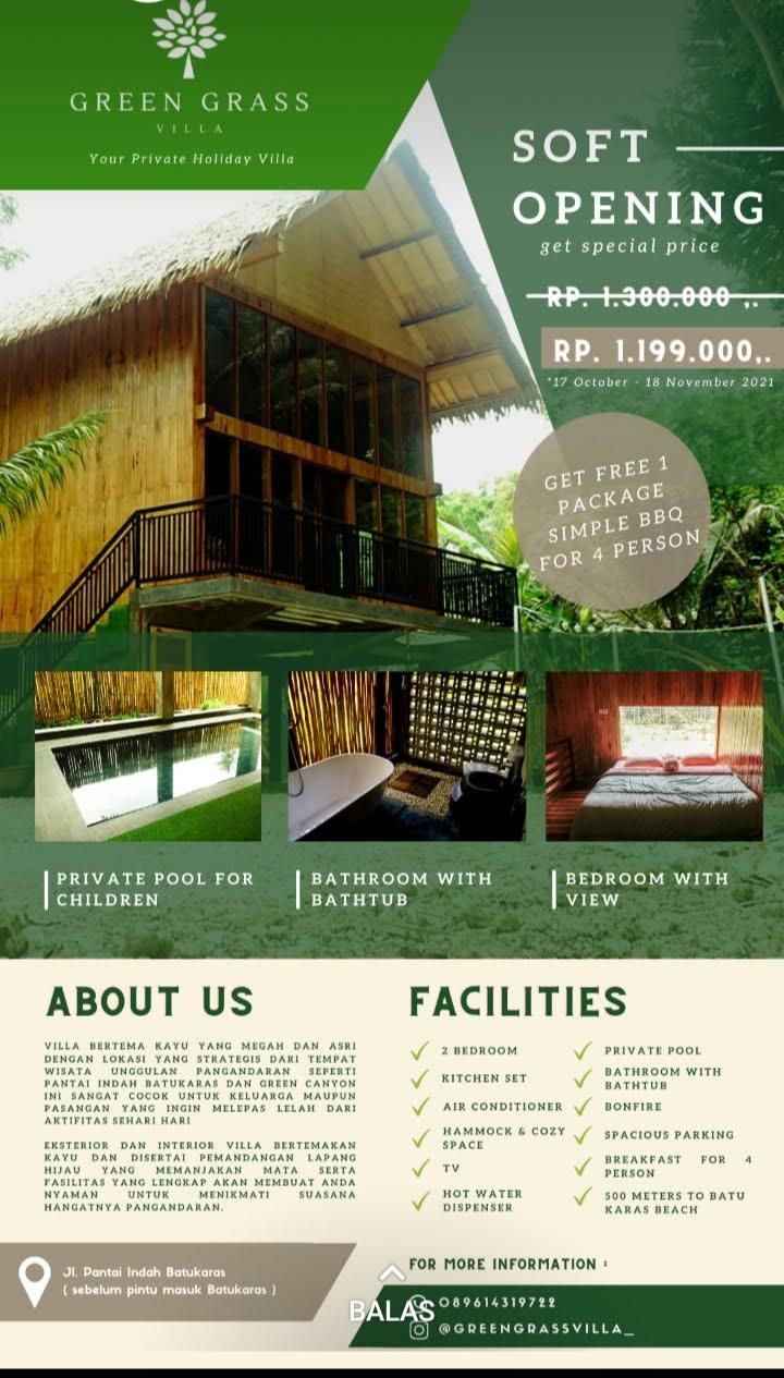 Cover Image for Green grass villa