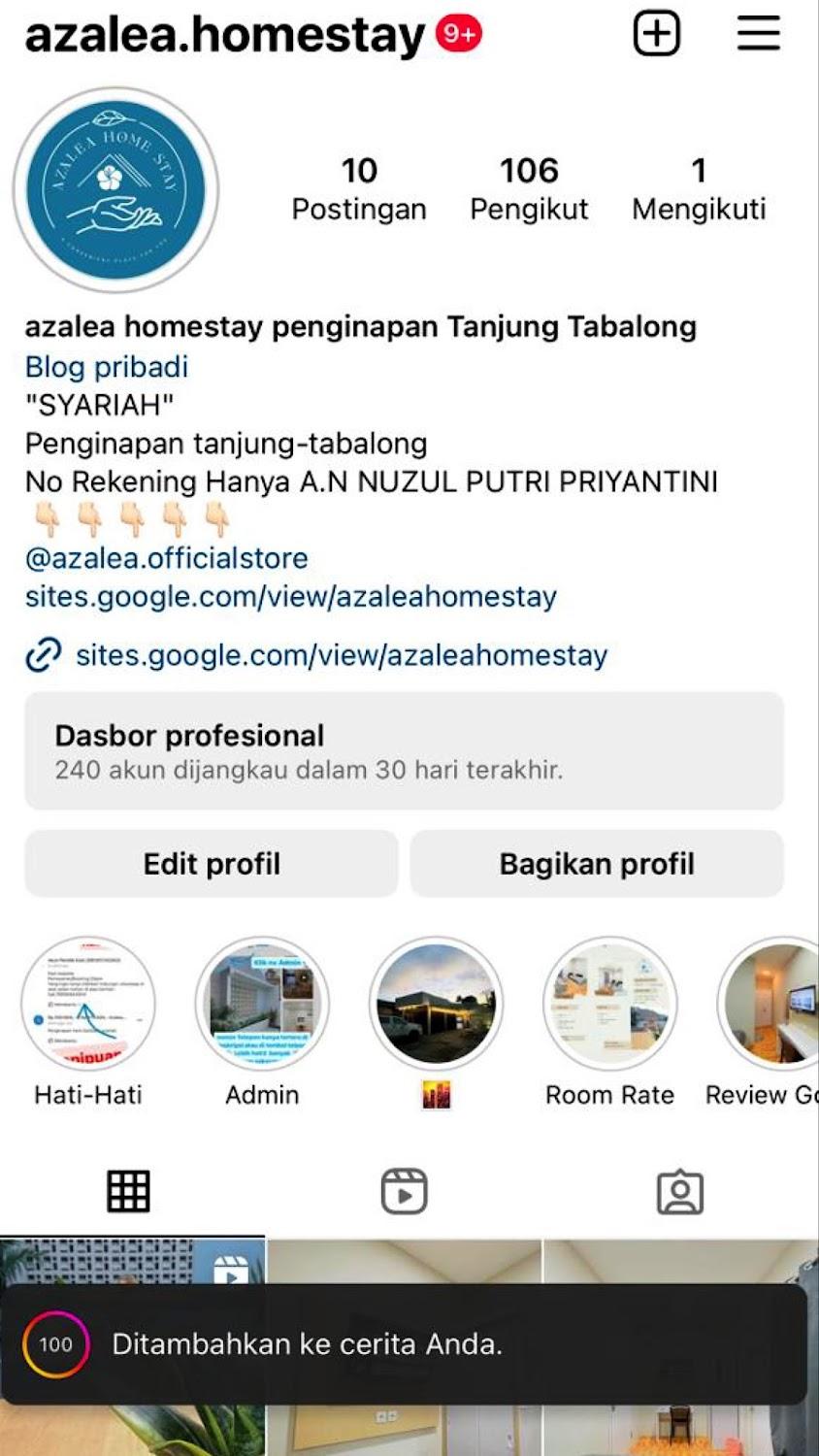 Cover Image for Rp.250.000,- & Rp.275.000,- Azalea Home Stay Tanjung Tabalong - Guest House Syariah