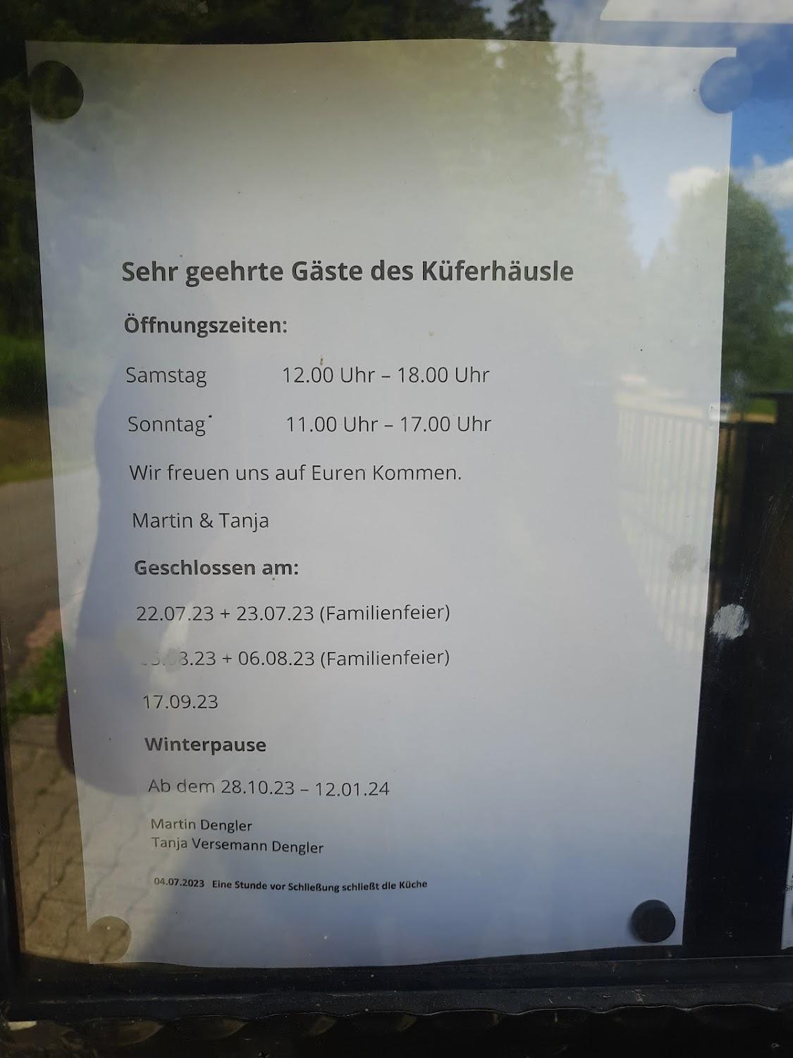 Cover Image for Küferhäusle