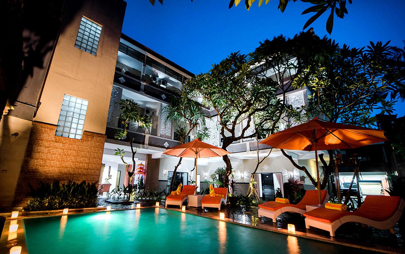 Cover Image for Capital O 1666 Grand Pudjawan Hotel Near Kuta Beach