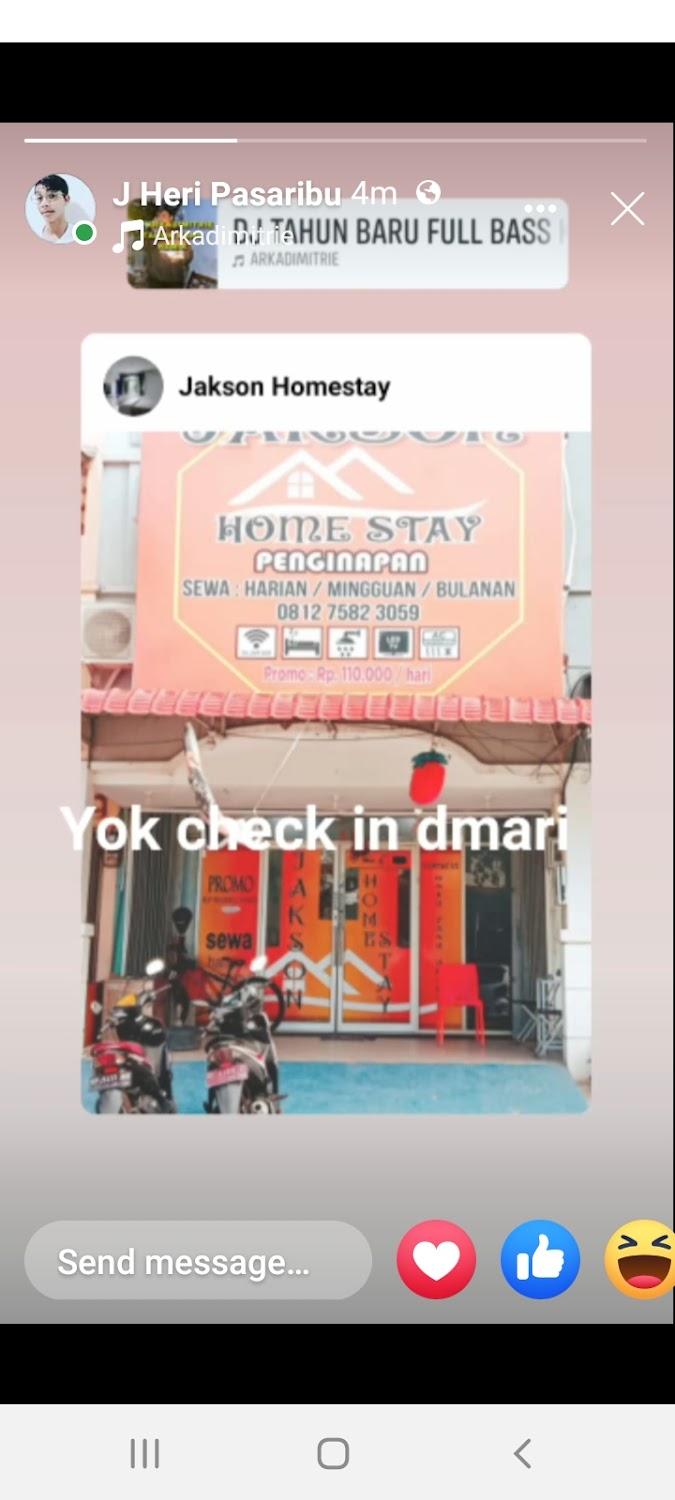 Cover Image for jakson homestay batam penginapan