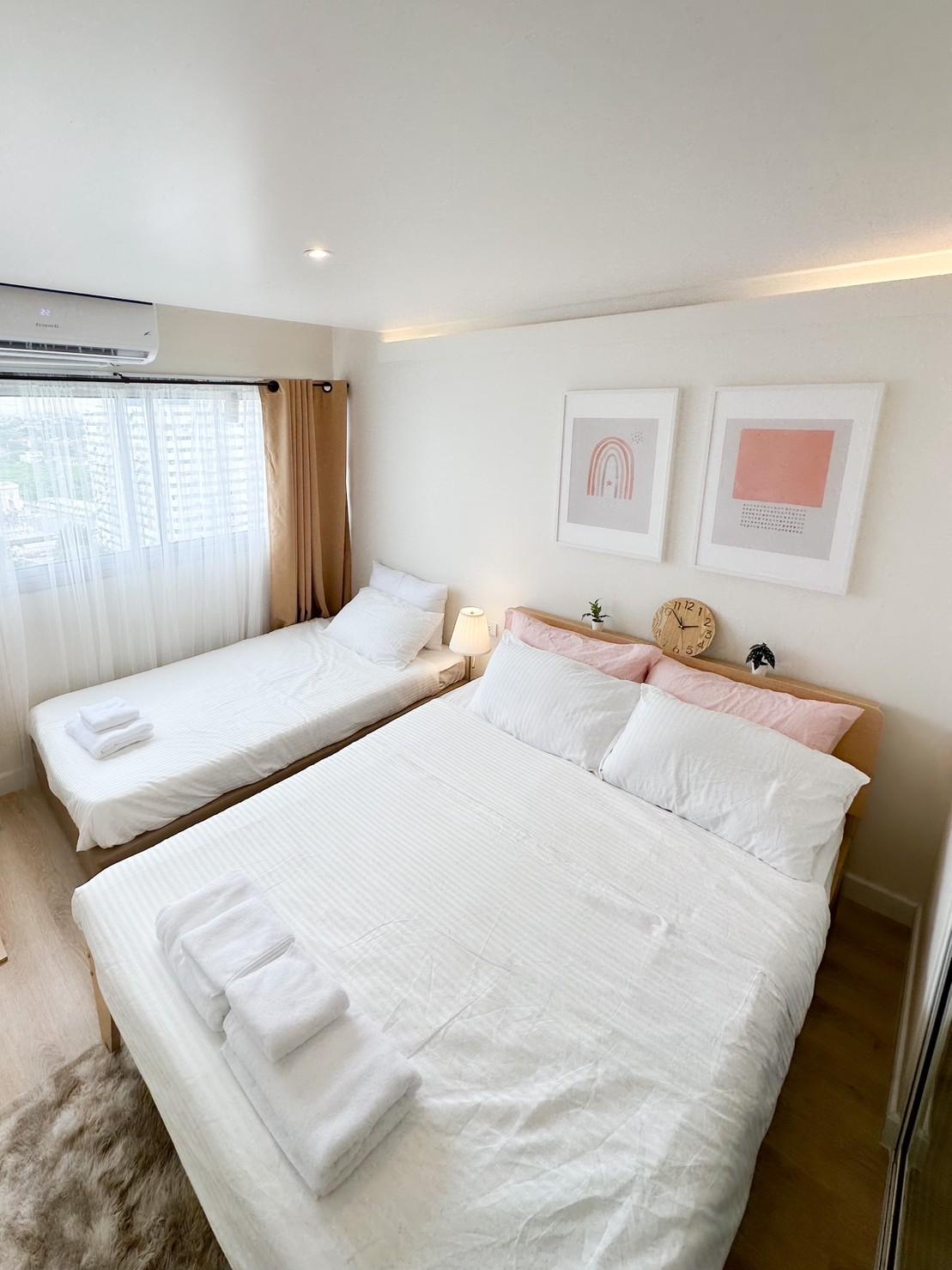 Cover Image for ห้องพักรายวัน เมืองทองธานี Happiness Sleep C3