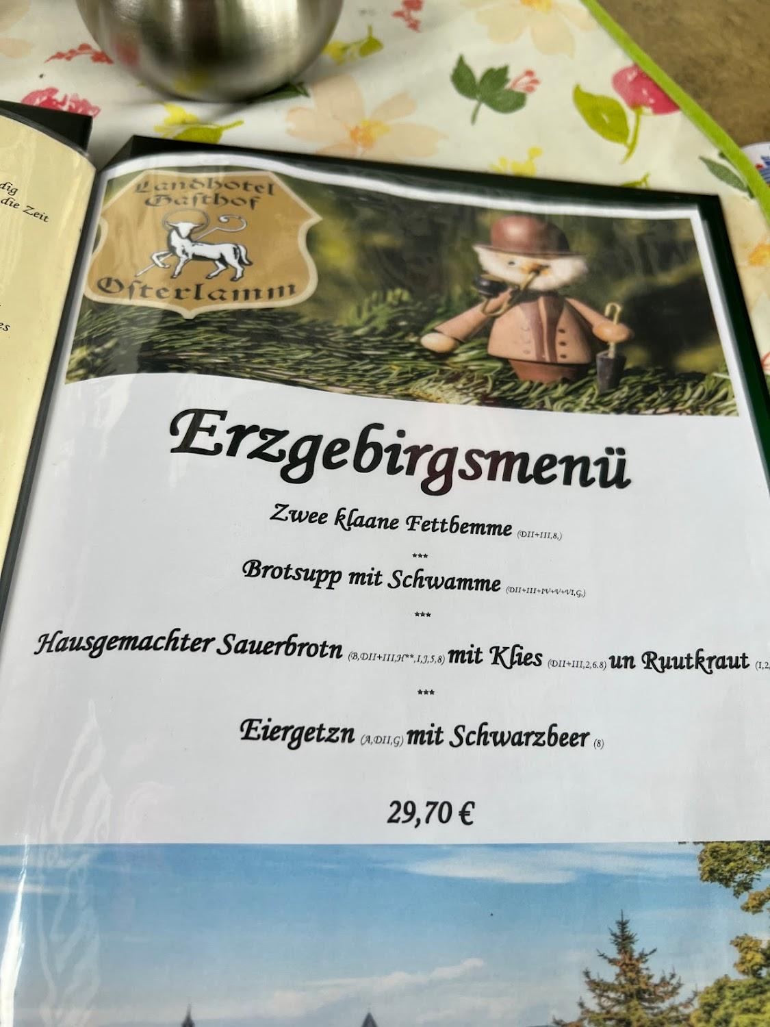 Cover Image for Landhotel Osterlamm