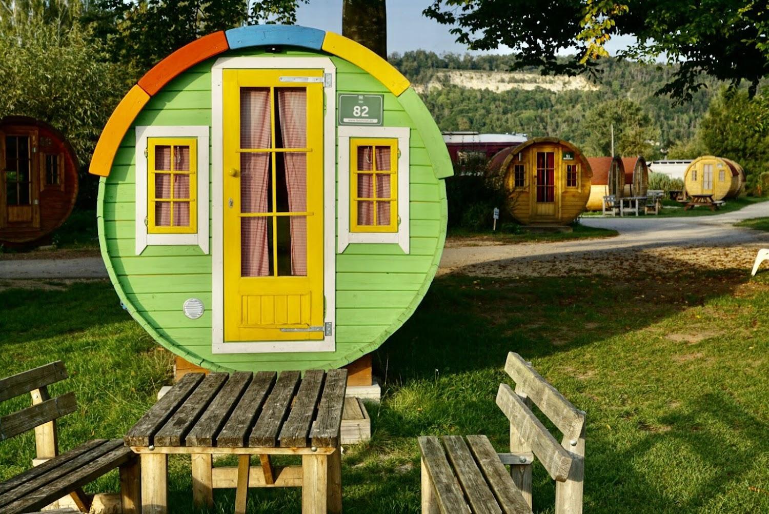 Cover Image for Campingplatz an der Altmühl NATURAMA Beilngries mit Bayerns 1. Faßhotel
