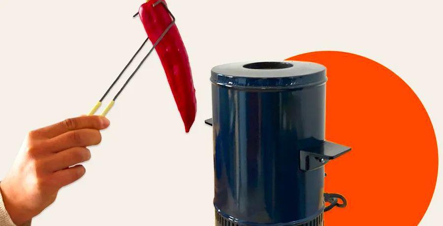 Cover Image for Bring a Mini Bonfire to Your Kitchen with a Bulgarian Vegetable Roaster