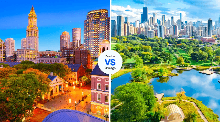 Cover Image for Chicago vs Boston: choosing the ideal city for your autumn getaway