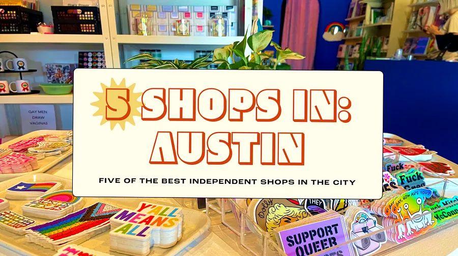 Cover Image for Austin in 5 Shops: Jewelry favored by Beyoncé, colorful souvenirs, and vintage vinyl records
