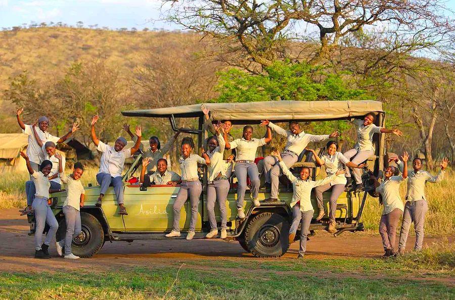 Cover Image for Women Are Making History at Africa's First All-Female Safari Camp in the Serengeti