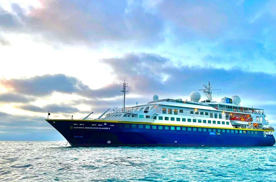 Cover Image for This New Superyacht in the Galápagos Welcomes Only 48 Guests for Unforgettable Wildlife Experiences and Breathtaking Islands