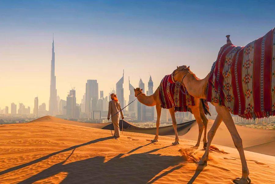 Cover Image for This Glamorous Middle Eastern City Features Opulent Hotels, Exciting Desert Adventures, and Michelin-Starred Cuisine